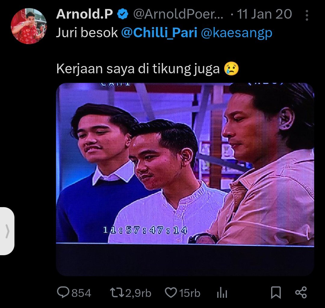 POSTINGAN Mas <a href="/ArnoldPoernomo/">Arnold.P</a>