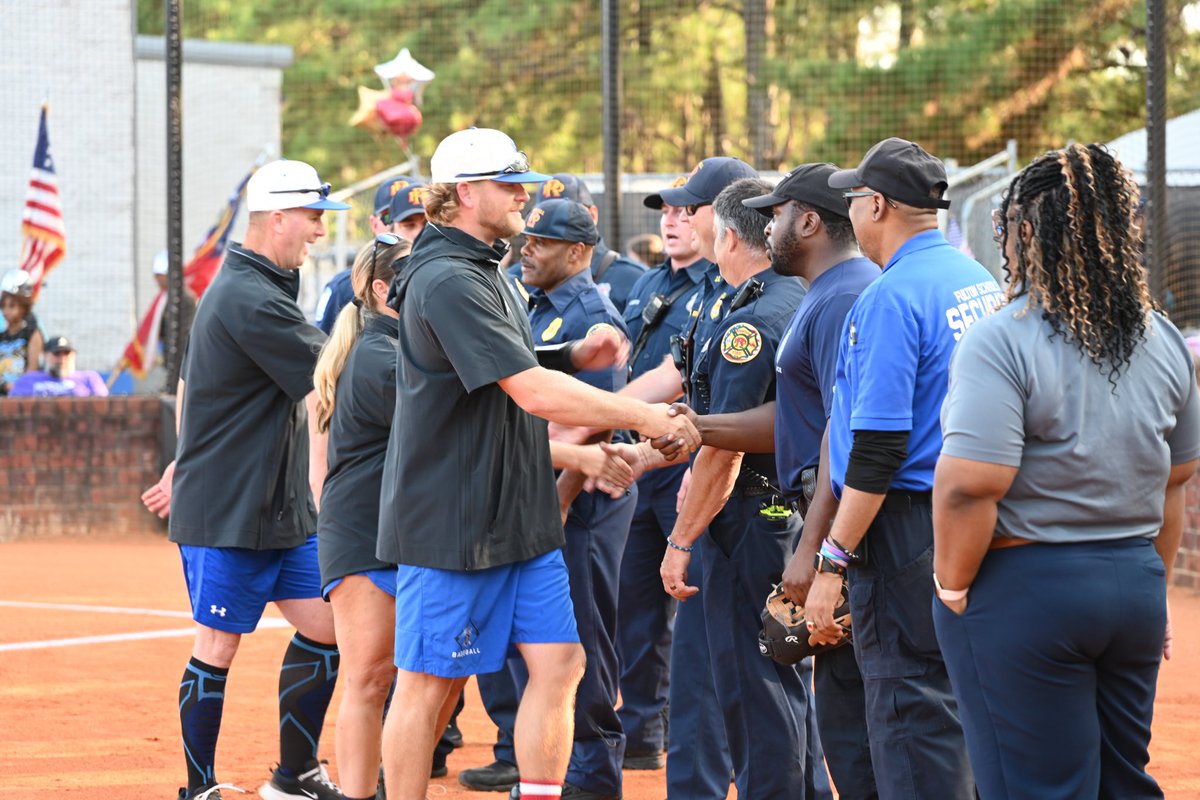 RoswellGAFire's tweet photo. Thank you to the @The_CHSKnights Softball team for recognizing the brave men and women of #TeamRFD during Public Safety Appreciation Night! Itโs an honor to serve our community, and weโre grateful for your support! #CommunityStrong #PublicSafety #CommunityEngagement https://t.co/hZ0AZJ4tcn