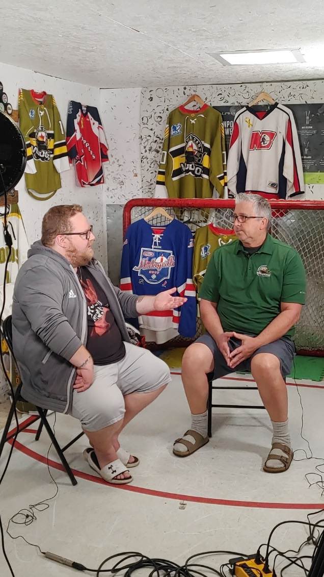 The Frontline (@thefrontlinepod) on Twitter photo Got that ✨new studio✨ vibes!
The Season Five (😳) premiere drops on Thursday featuring <a href="/VoodoosNOJHL/">Powassan Voodoos</a> GM <a href="/ChrisD_TWN/">Chris Dawson</a> as he looks ahead to the new season and the top Voodoos of all time! Got that ✨new studio✨ vibes!
The Season Five (😳) premiere drops on Thursday featuring <a href="/VoodoosNOJHL/">Powassan Voodoos</a> GM <a href="/ChrisD_TWN/">Chris Dawson</a> as he looks ahead to the new season and the top Voodoos of all time!