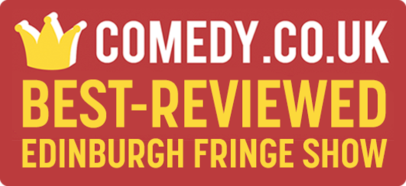 rgbcomedy's tweet photo. Our boy @olliehorncomedy made the list of the best reviewed shows at the Fringe, and we made a little sticker for him to use on socials because we couldn't find an official one made by @BritishComedy. Feel free to use it! https://t.co/oZpv3234i8