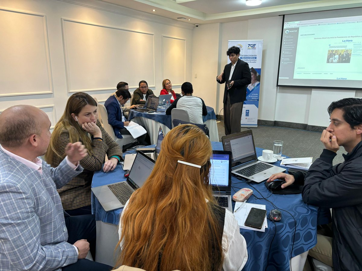🔍💻 Con la implementación de la herramienta eMonitor+, el <a href="/cnegobec/">cnegobec</a> avanza en la lucha contra la desinformación y los discursos de odio en los procesos electorales. Esta tecnología de inteligencia artificial detecta de forma automática comunicación tóxica.