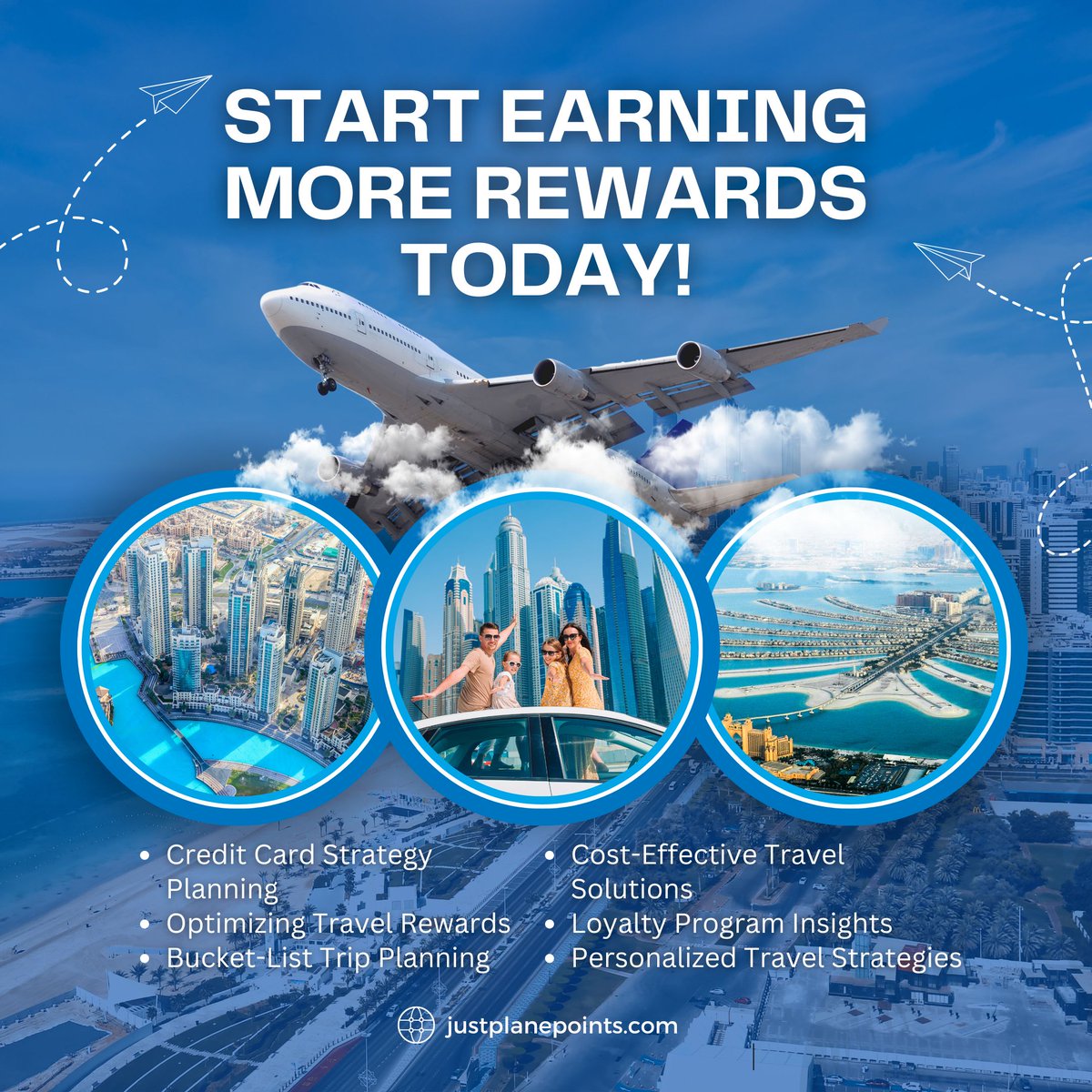 Want to turn your points and perks into unforgettable trips? I’m here to help! Whether you're a pro or just starting, let’s make those travel dreams happen. 🏝️✈️ #pointshacker #justplanepoints #travelgoals