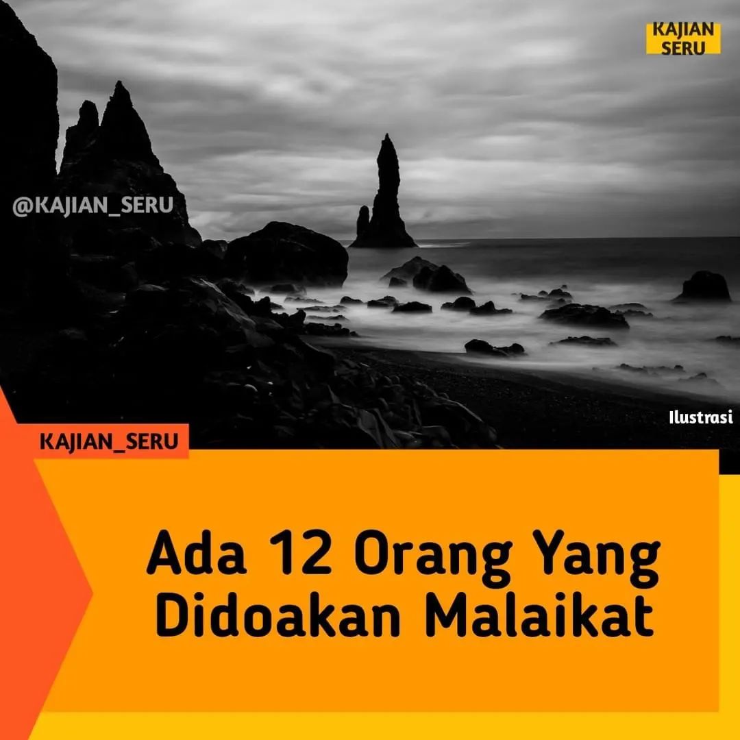 Ada 12 orang yang didoakan malaikat✨

A-thread