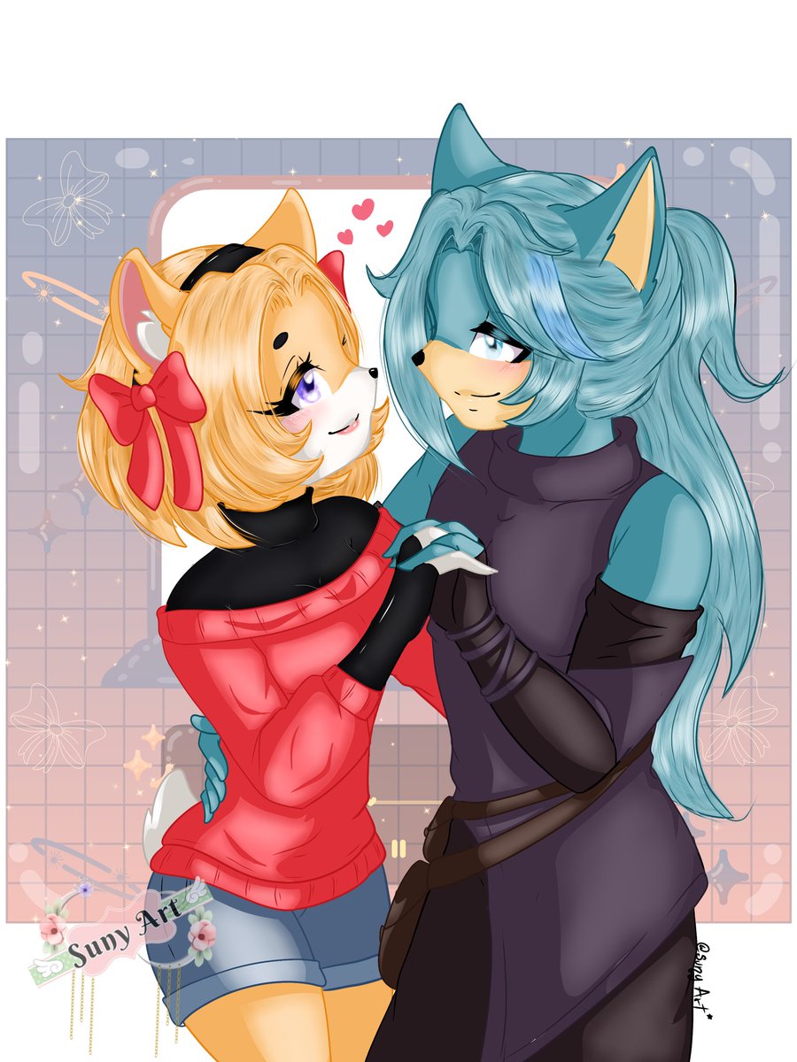 Parejita ✨🩵✨💛✨

#SonicTheHedghehog #myart #love