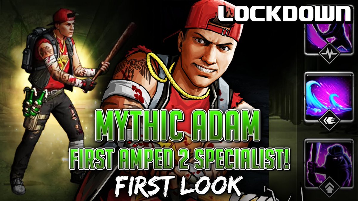 LockdownTWD's tweet photo. Mythic Adam, First Amped 2 Specialist Coming to @WalkingDeadRTS https://t.co/ELppIHhDSe https://t.co/rIIrE5FcUS