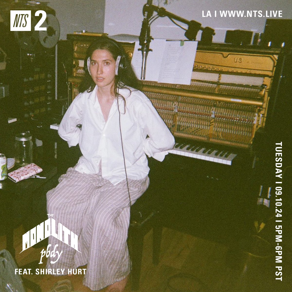 Live on <a href="/NTSlive/">NTS Radio</a> with <a href="/wife_immaterial/">shirley hurt</a> 

nts.live