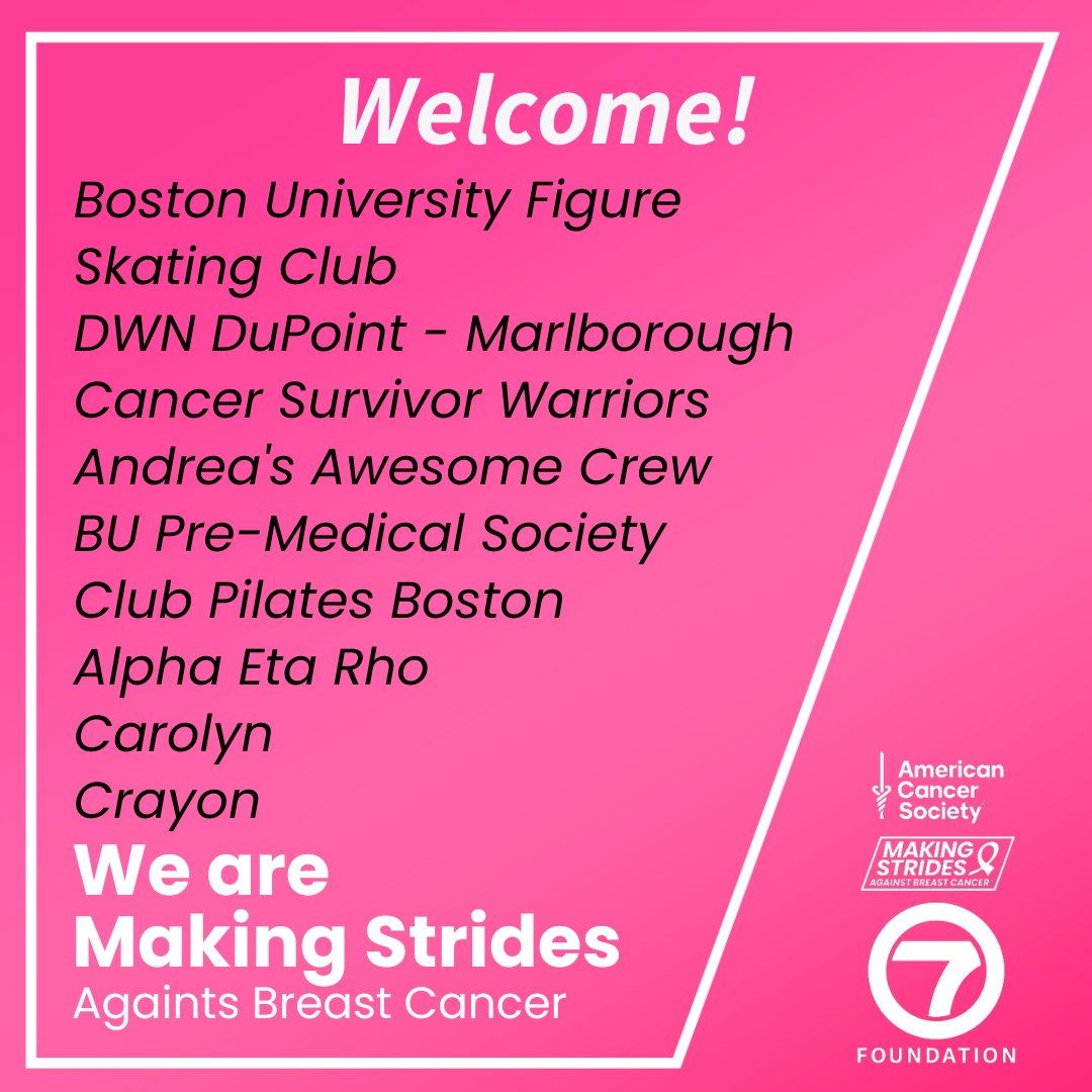 Making Strides Boston tweet media