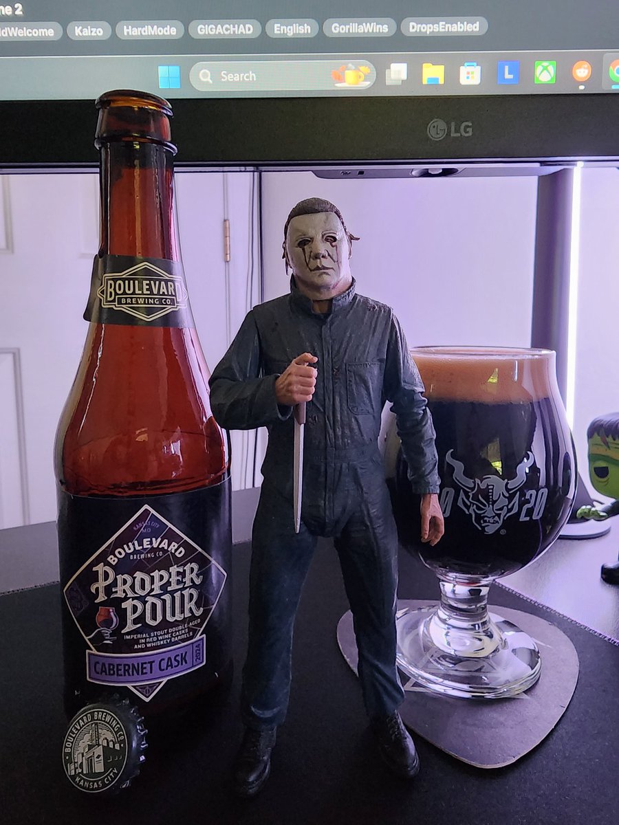 Enjoying a <a href="/Boulevard_Beer/">Boulevard Brewing Co.</a> Proper Pour double BA #IStout The wine and whiskey barrel aging really go well together in this one. Killer! 🍻❤️👍🏻#Cheers #Craftbeer <a href="/ephoustonbill/">EPHoustonBill</a> <a href="/RealBMaxwell/">Brian Maxwell 🍻😎</a> <a href="/Just4BeerLovers/">Just For Beer Lovers</a> @HopsMonster @JonMontag <a href="/RJellyman/">Jellyman</a> <a href="/badhopper/">Jason Hopper</a> <a href="/JohanBBT/">Johan</a> <a href="/CATbrew13/">Cory CATbrew</a>