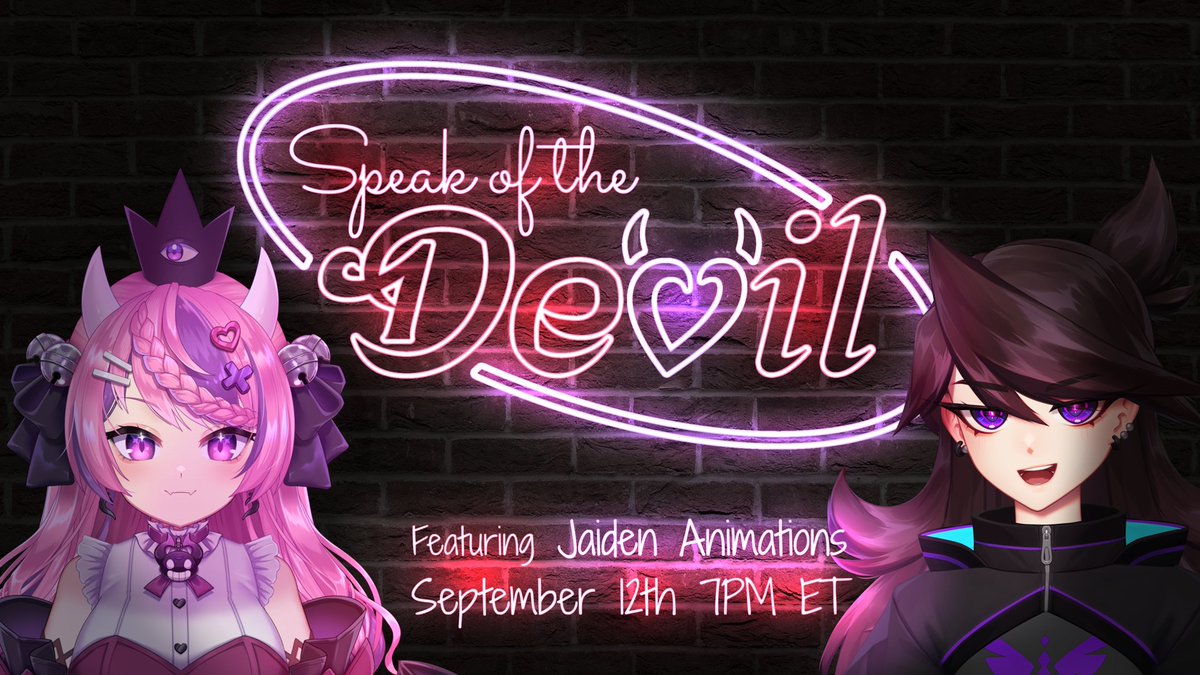 💖ironmouse😈VSHOJO💖CRY FOR ME OUT NOW! (@ironmouse) on Twitter photo This Thursday at 7 PM EST we have the incredible <a href="/JaidenAnimation/">JaidenAnimations</a> on Speak of the Devil! I hope you can make it.
If you have any questions for her please leave them here ➡️forms.gle/mJNNyJEano21bf… This Thursday at 7 PM EST we have the incredible <a href="/JaidenAnimation/">JaidenAnimations</a> on Speak of the Devil! I hope you can make it.
If you have any questions for her please leave them here ➡️forms.gle/mJNNyJEano21bf…
