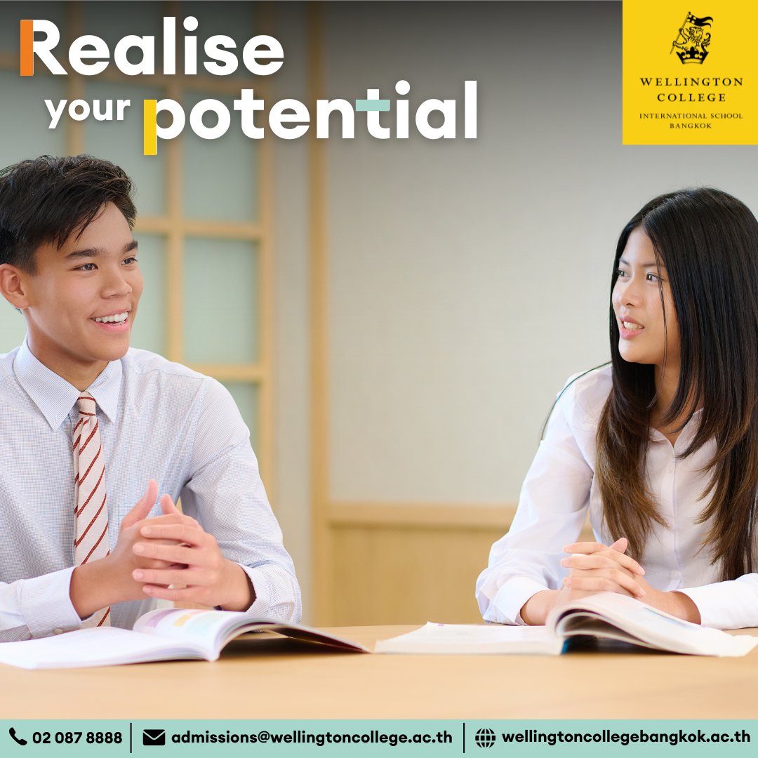 At Wellington College Bangkok we ensure that every child realises their full potential. Whatever their age, whatever their dreams, whatever their passion. We welcome children from 2-18 in search of an outstanding British education in Bangkok. Admissions@wellingtoncollege.ac.th