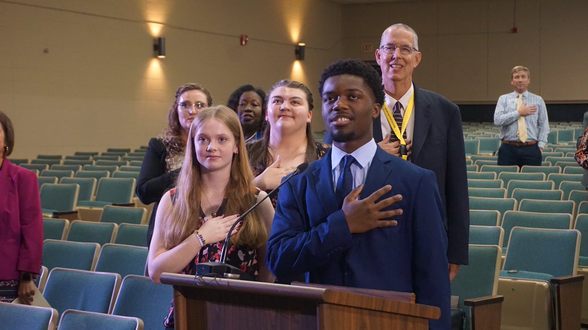 <a href="/LWHS_Canes/">Lake Weir High</a> was well represented at tonight’s School Board Meeting by SGA officers Whitney Gledden and Jacob Cooper, and sponsor Miss Smith.  A generous donation from MCBIA for our Construction Academy was also recognized.  <a href="/Brewer_DC/">Danielle Brewer, Ed.D.</a> <a href="/TrappJanuary/">January M Trapp</a> <a href="/CTEmarion/">Marion County CTE</a>