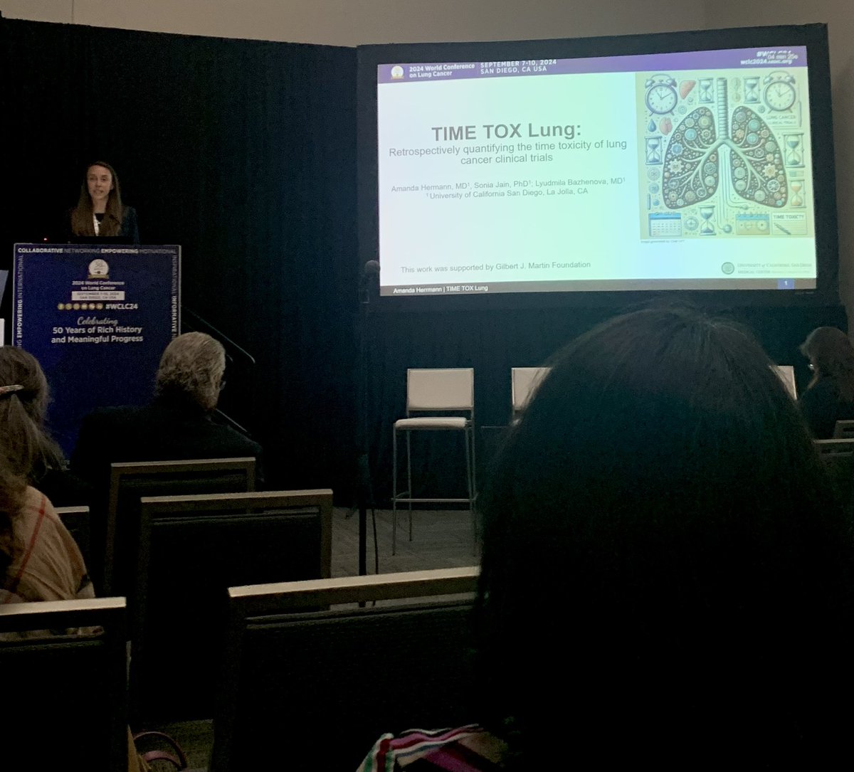 Amanda Herrmann (@aherrmannmd) on Twitter photo Feeling lucky to have so much support and mentorship in this field. I had an amazing time at #WCLC24 and was so happy to present our work on time toxicity in lung cancer clinical trials 🫁<a href="/LudaBazhenovaMD/">LudaBazhenovaMD</a> <a href="/jillfeldman4/">Jill Feldman</a> Feeling lucky to have so much support and mentorship in this field. I had an amazing time at #WCLC24 and was so happy to present our work on time toxicity in lung cancer clinical trials 🫁<a href="/LudaBazhenovaMD/">LudaBazhenovaMD</a> <a href="/jillfeldman4/">Jill Feldman</a>