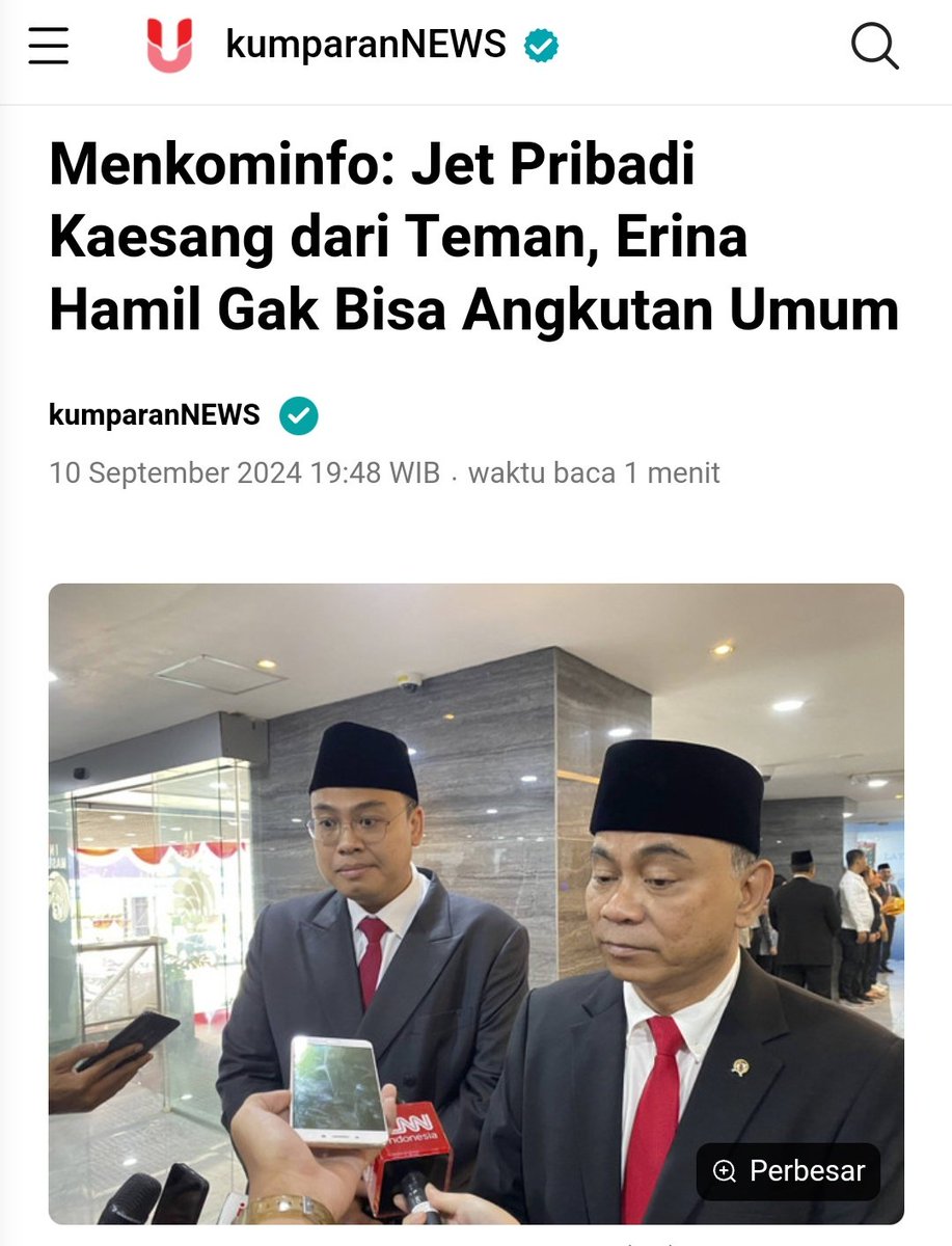 Rakyatnya:                         Anak/mantu
                                                Pejabatnya: