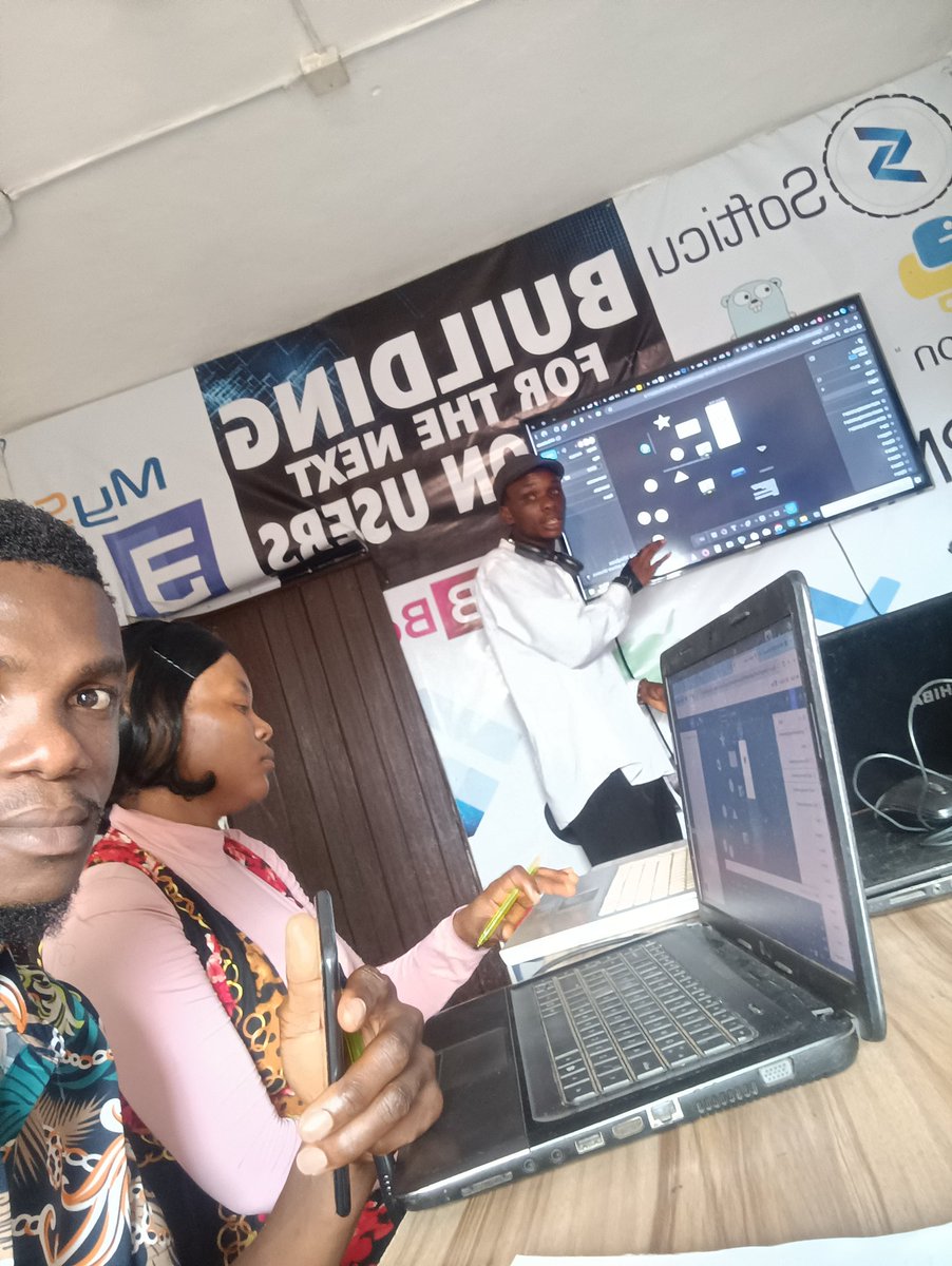 gozinjoe's tweet photo. My first physical training @Softicu Umuahia, was amazing! The tutor shifted our design mindset and guided us through the fundamentals of designs &amp; solving real-time problems with UI/UX. Can’t wait to see what the next three months hold! #3MTTNigeria #DesignMindset #SofticuTech https://t.co/OGyxDLreDE