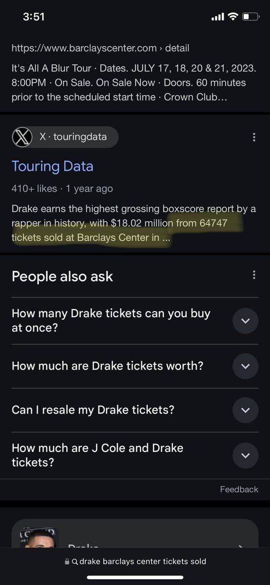 bambibandz_'s tweet photo. #Drake IS as big as the Super Bowl but because ya have Kendrick’s 🐓 stuffed all down ya throats, you’ll ignore the fact of the matter in the meantime; actually, ya don’t even like Kendrick fr, u just hate Drake 😂 just like how no one ever liked Cardi, ya just hated Nicki 🤣 https://t.co/tyljaDHDlA