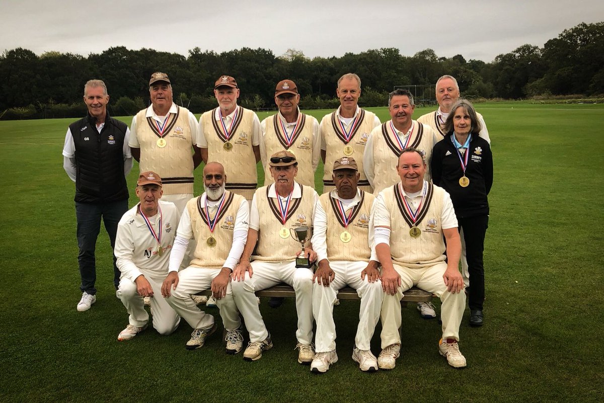 Congratulations to Surrey 60+ 3rd XI on winning the National Final v Essex at <a href="/ValleyendCc/">Valley End Cricket Club</a> today.