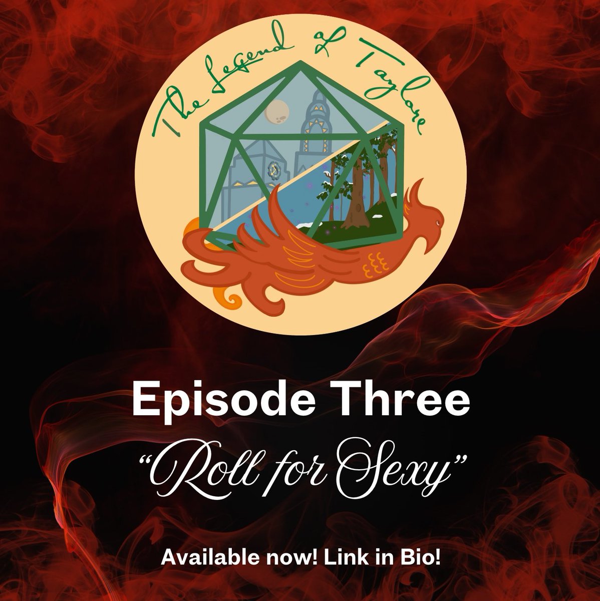 legendoftaylore's tweet photo. EPISODE THREE IS OUT NOW! If you've been wondering what our heroes' next moves would be... we're pretty sure you weren't anticipating this. Find us on Spotify/Apple/Amazon/Youtube/wherever you listen to your favorite podcasts! https://t.co/hPACfoHEQB