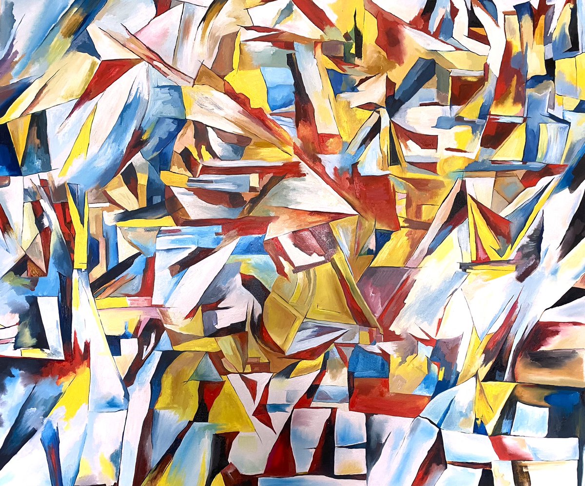 marjmagadan's tweet photo. “Crystalline Grid” 
Canvas: linen, oil 
Size: 120x140 cm.

#AI #NFT #nftarti̇st #AIart #art #contemporaryart #aiartist https://t.co/ZWhXX6wqxS