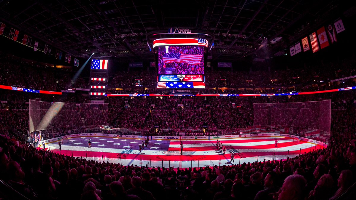 BlueJacketsNHL's tweet photo. Today. 
Every day. 
We will #NeverForget https://t.co/sddUsWb4El