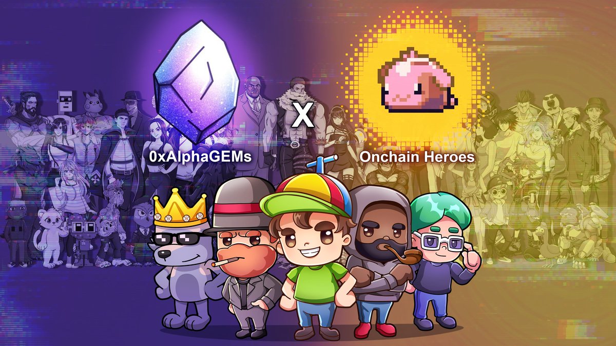 Gems always been "Onchain"
Gems always been "Heroes" 

We can't wait to play the game <a href="/onchainheroes/">Onchain Heroes: World's Eve</a> 🎮💎