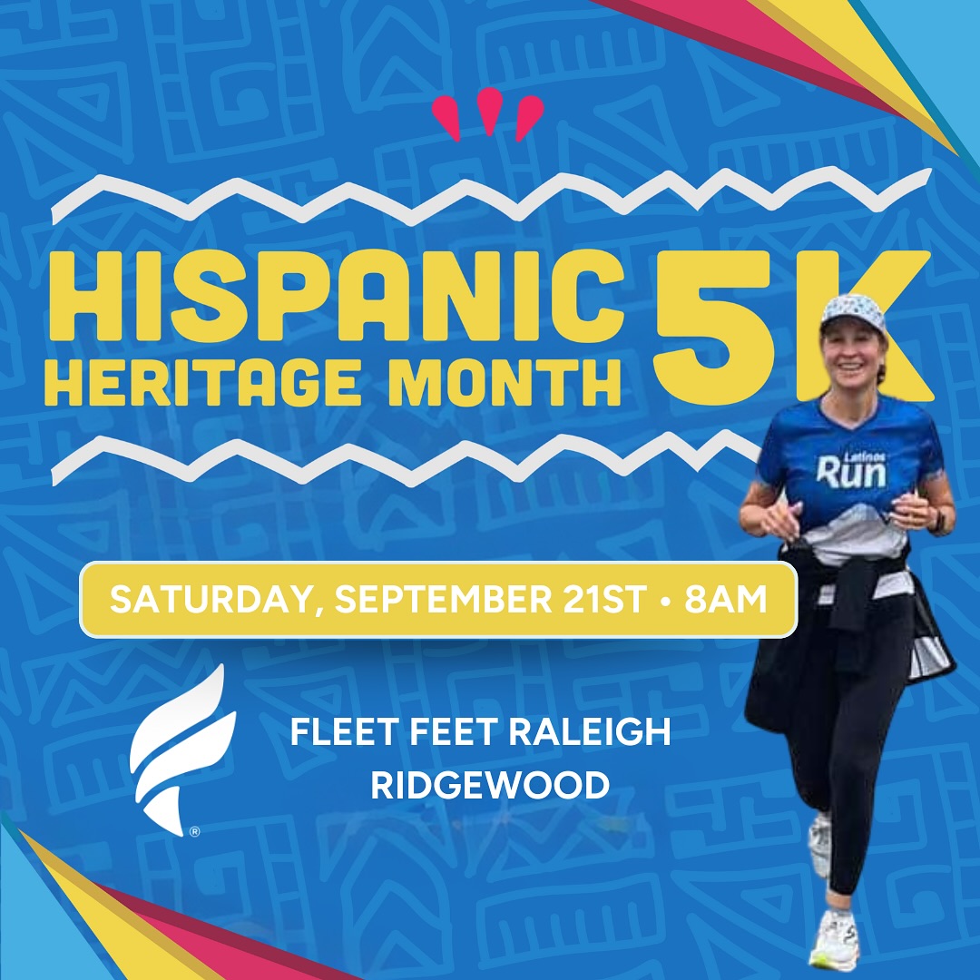 The Hispanic Heritage Month Run is almost here! Join us on September 21st to celebrate #HispanicHeritageMonth with a free, untimed 5K run/walk from our Ridgewood (Wade Ave.) location with <a href="/LatinosRun_/">Latinos Run</a>  Raleigh!

More info and registration 📷 📷 runsignup.com/Race/Info/NY/A…