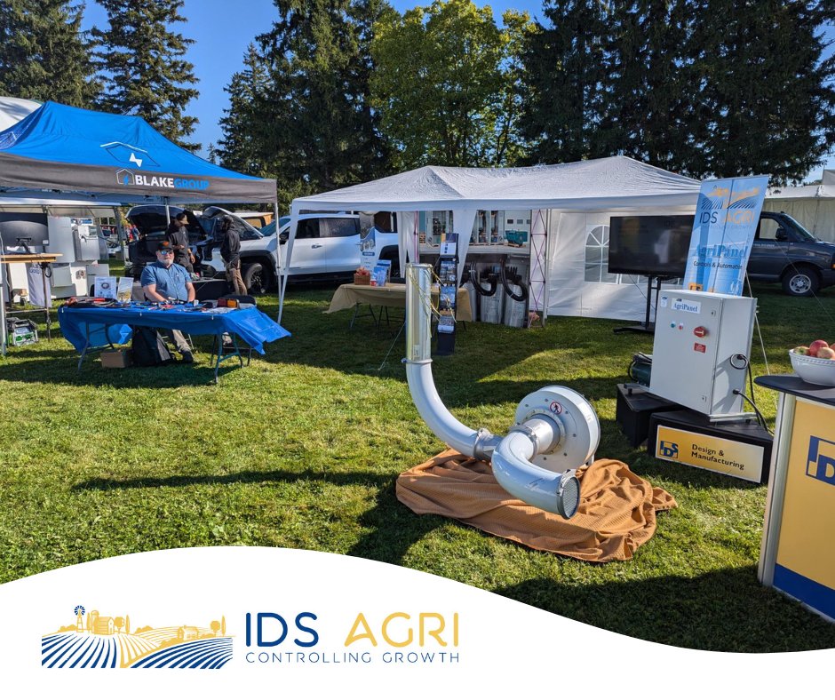 IDS is up &amp; running <a href="/outdoorfarmshow/">Canada's Outdoor Farm Show</a> ! Stop by our booth to come &amp; learn about our Agricultural offerings! We are excited to chat w farmers, operators &amp; all those attending this amazing event.
#agriculture #automation #wiring #manufacturing #grain #grainautomation #agtech