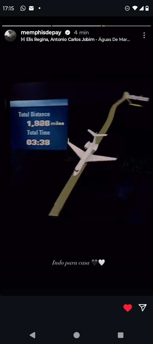 Depay em seu Instagram...