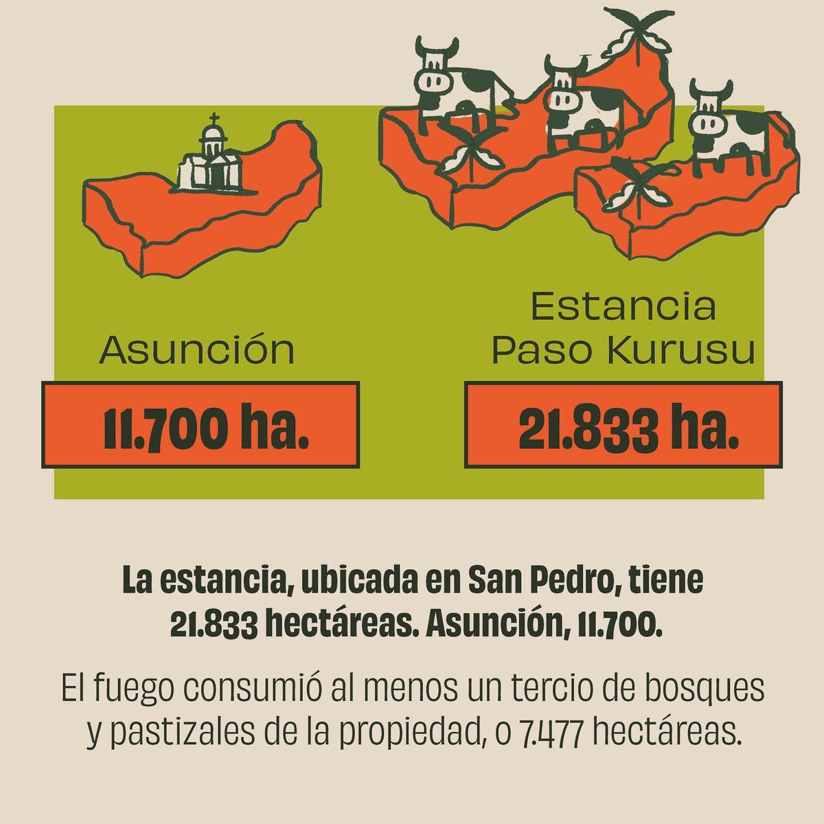 El empresario del agronegocio Ulises Rodríguez Teixeira apenas fue multado por 150 palos por arrasar con 7000 ha de bosque. El caso reportado por <a href="/aldo_be/">aldo</a> documenta la alta impunidad de los delitos ambientales en Paraguay.