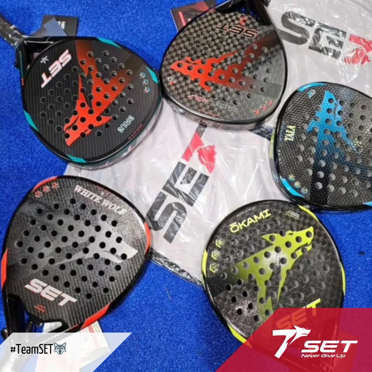 🤩 Elige YA a tu aliada 🎾 y disfruta del juego‼️ 

Conoce nuestras palas en ➡ setsport.es 

#ThePowerOfEnjoy #SET #SETSport #NeverGiveUp