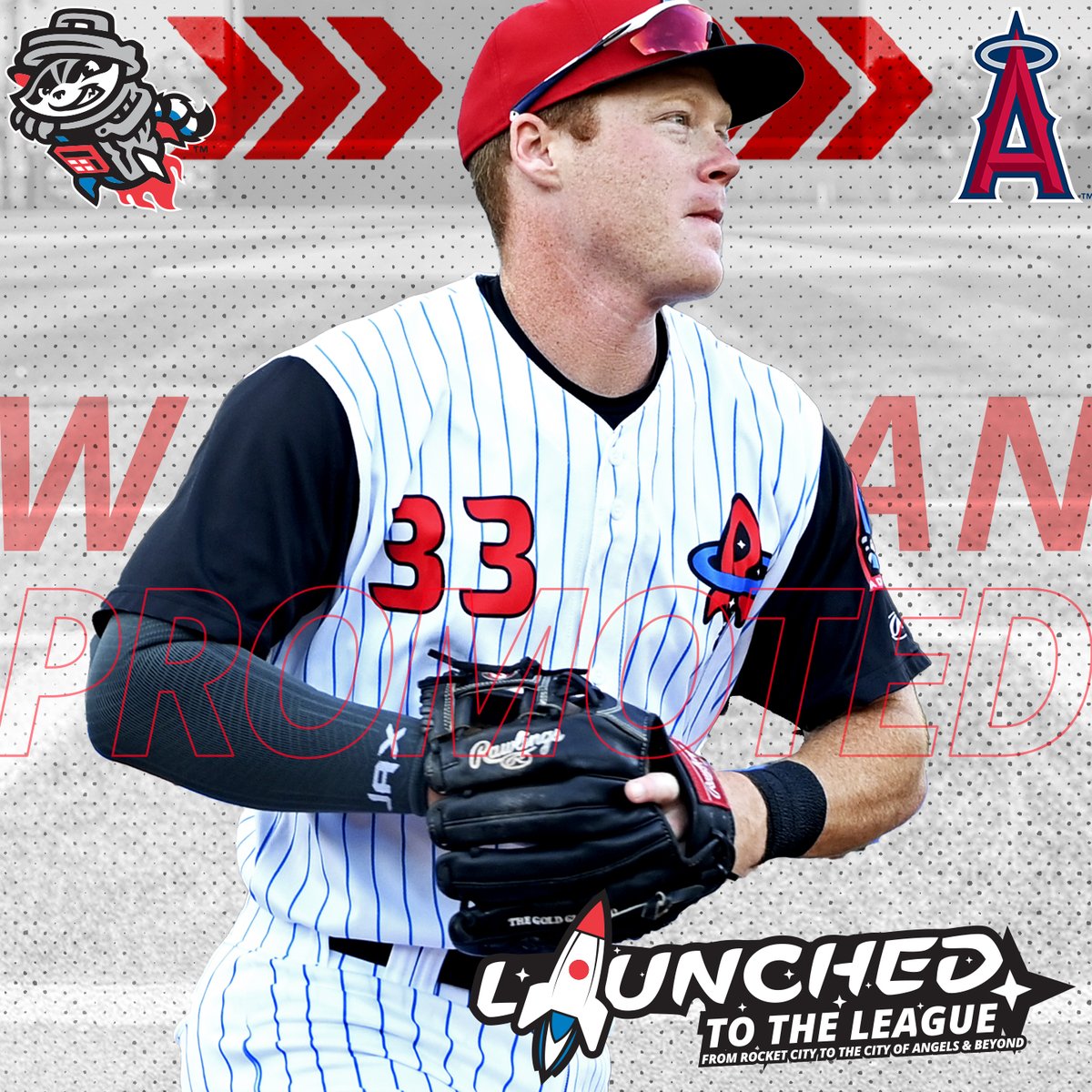 Eric Wagaman grew up an <a href="/Angels/">Los Angeles Angels</a> fan, and now he gets to make his MLB debut with the hometown Halos.

The Orange County native has been #LaunchedToTheLeague and is set to become the 35th former Trash Panda to reach the bigs! 🚀

#RepTheHalo