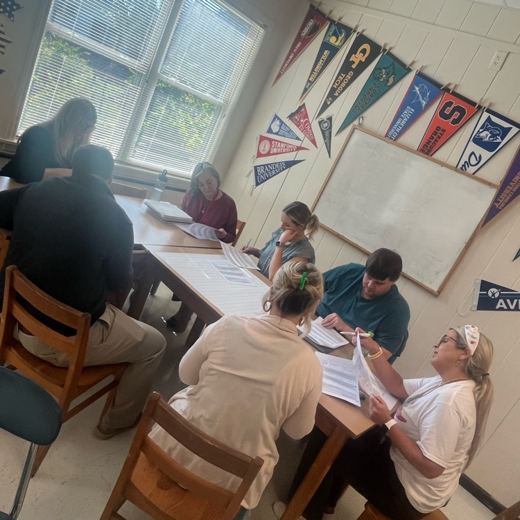 Our AVID site team engaged in a jigsaw actively breaking down our goals for the year so we can model and champion these for our colleagues and students. Using #AVID as a system to drive the success of our students. <a href="/AVID4College/">AVID</a> #BearDown #CCSShine #OneChatham