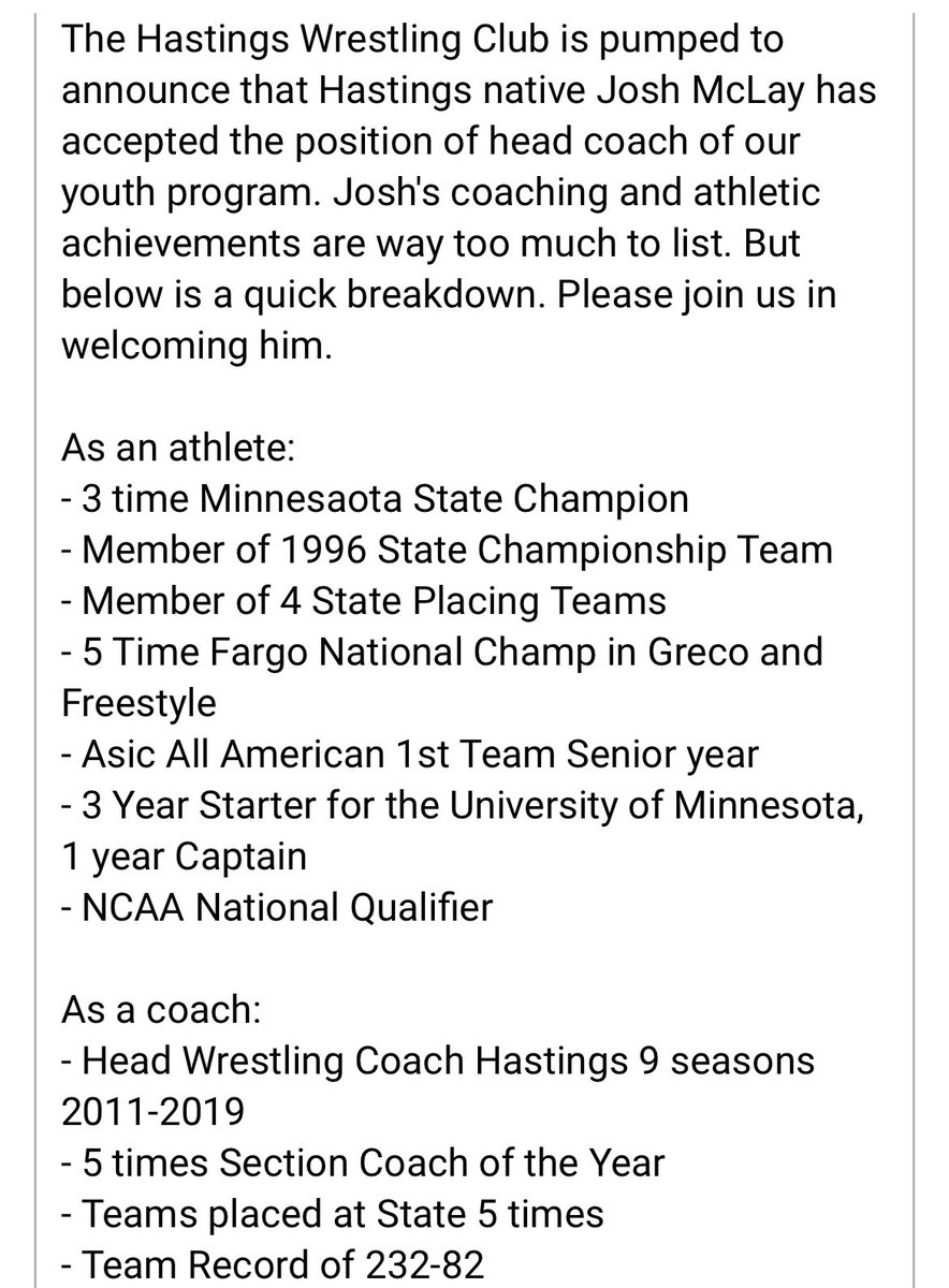 Hastings Wrestling tweet media