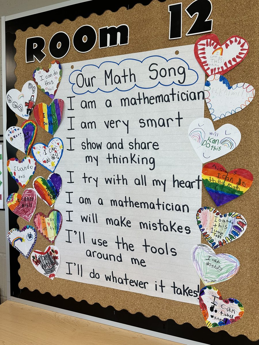 We sing our math song before starting our math work each and every day! We are mathematicians! 🎉💜🙂 <a href="/wrdsb/">Waterloo Region DSB</a>
