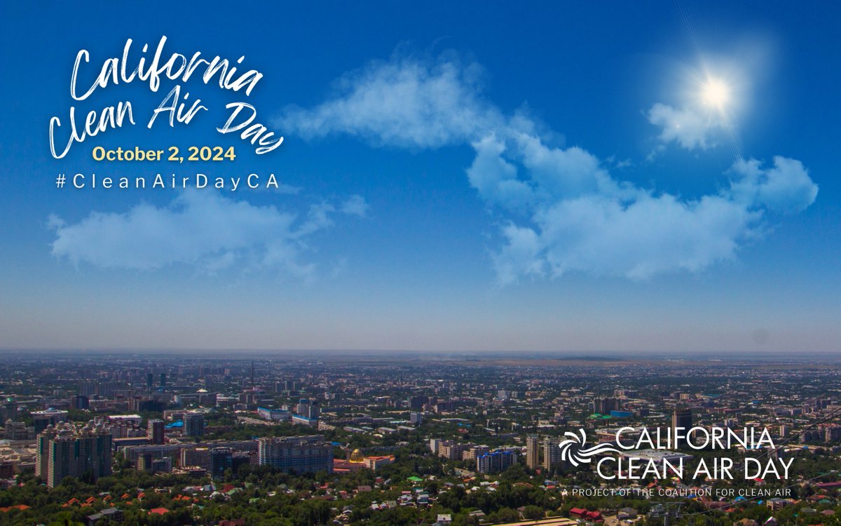 Join <a href="/SCE/">SCE</a> in support of California Clean Air Day on Wednesday, October 2, 2024, to improve air quality, protect public health, and create new habits to clear the air for all members of California’s diverse communities. cleanairday.org/pledge/individ…
#CCAD #cleanair