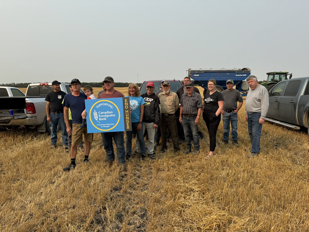 JimwilsonJim's tweet photo. Thanks to all that came out to participate in the wheat harvest for the Hands Harvest Hope CFGB  #EndHunger
#Harvest2024 https://t.co/YKkRQxkQiz