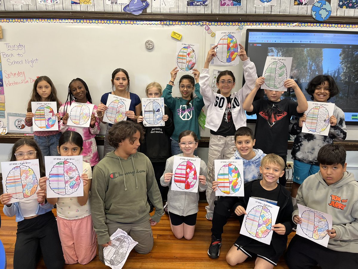 ms_nathanson's tweet image. Today in 5th grade science, we learned if we are left or right brained! 🧠 #WeeLearn @WeehawkenTSD @SuzanneMera @JColasurdoEDU