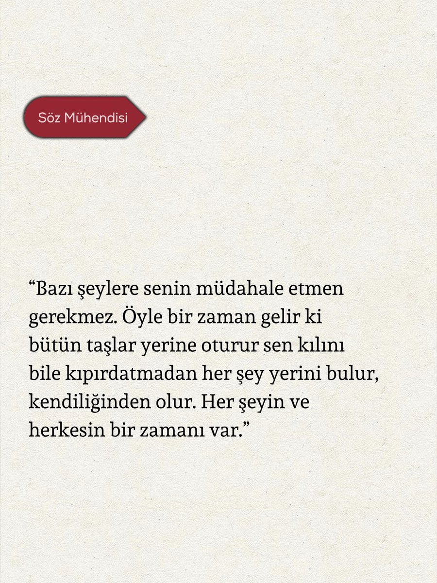 Şu yazıyı çok sevdim;