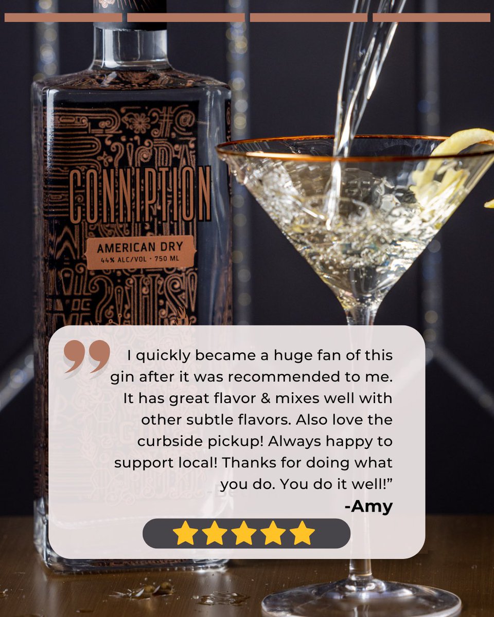 We love hearing what you think about Conniption American Dry Gin! 🥰 Ready to see what all the hype is about? Try it for yourself and let us know your thoughts! 🍸✨ #ConniptionGin  #DurhamDistillery

barcart.durhamdistillery.com/collections/co…