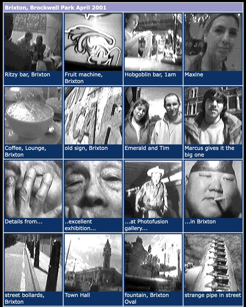 found a cool old website of photographs taken around London in 2001 using a Casio WQV, the first camera watch