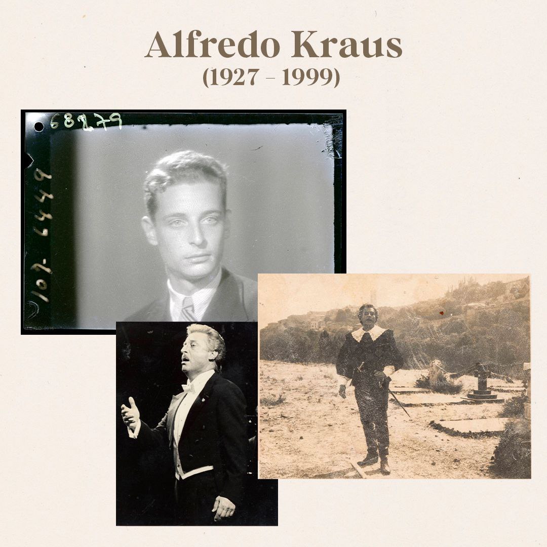 culturagob's tweet photo. #TalDíaComoHoy, en 1999, fallecía Alfredo Kraus, figura irrepetible de la lírica de nuestro país

Durante sus 43 años de carrera, el artista canario recibió numerosos galardones, entre los que se encuentra la Medalla de Oro al Mérito en las Bellas Artes en 1981 https://t.co/bJpPxDpFai