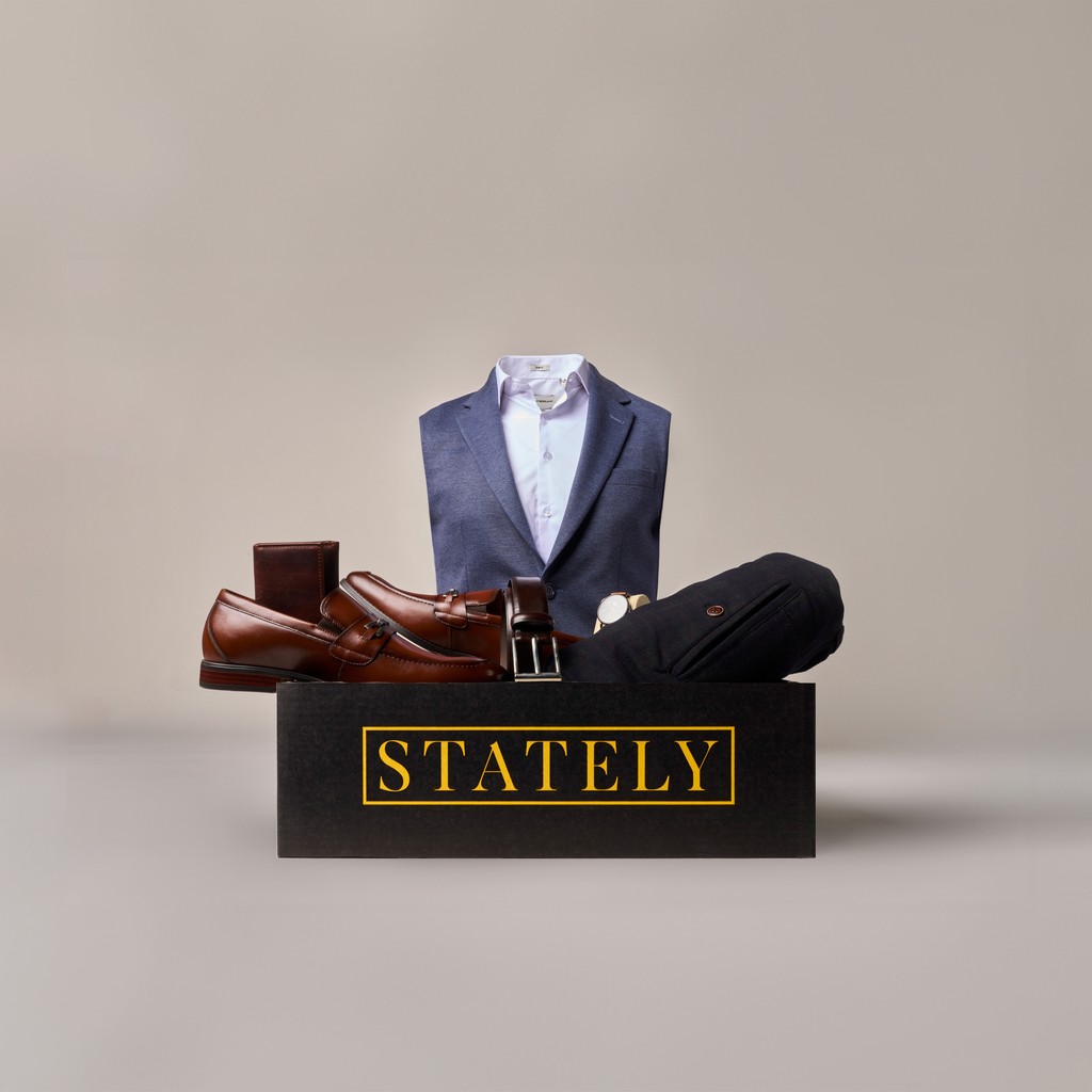 Stately_Men's tweet image. Dress to impress, every single day. What’s your go-to outfit for work? 💼✨ #WorkStyle #StatelyStyle⁠