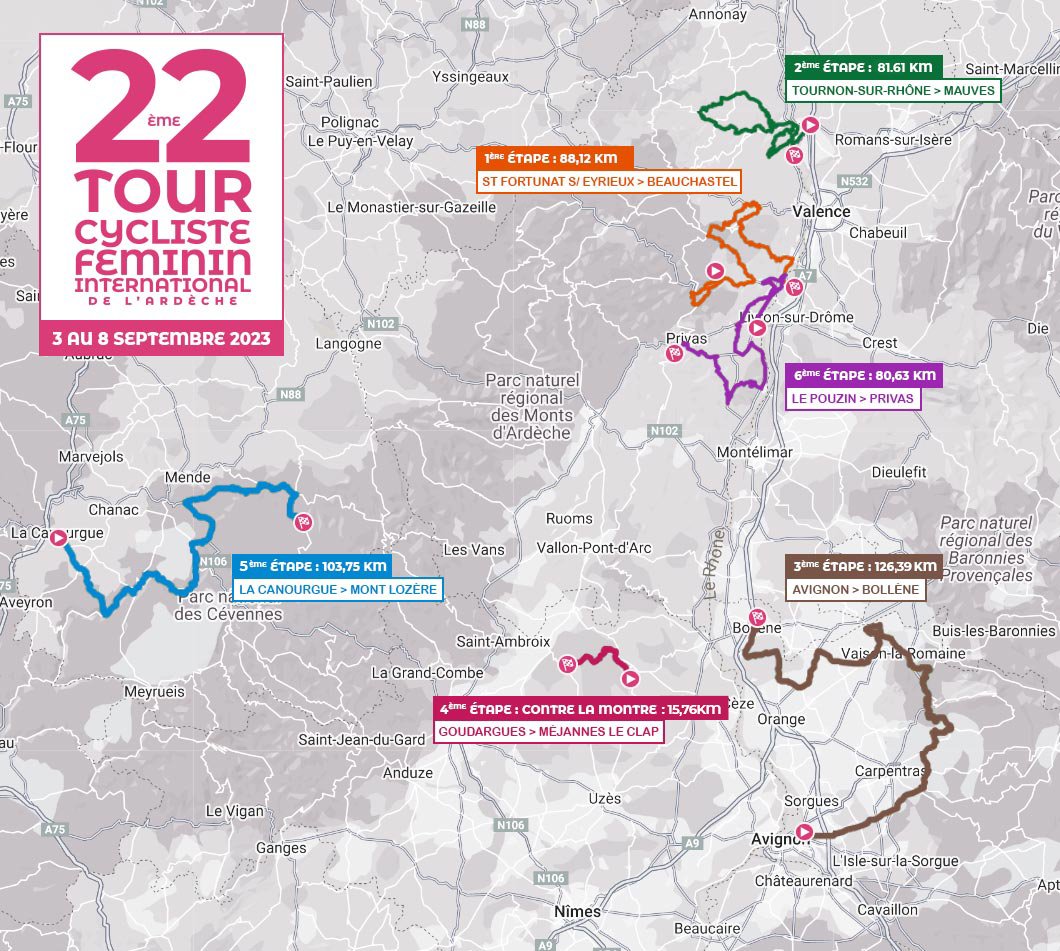 TCFIA's tweet image. 6 étapes au programme