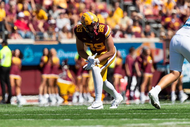 RecruitBrockFB (@recruitbrockfb) on Twitter photo Our <a href="/brock_football/">Brock Football</a> alumni
<a href="/nathanjones_88/">Nathan Jones</a> a TE for <a href="/GopherFootball/">Minnesota Football</a> and <a href="/Coach_Fleck/">P.J. Fleck</a> <a href="/_cgallagher/">Chase Gallagher</a> has been putting in the work. Nathan has been sowing seeds and now it’s harvest time. Good job 👏 #RowTheBoat #RollBrock Our <a href="/brock_football/">Brock Football</a> alumni
<a href="/nathanjones_88/">Nathan Jones</a> a TE for <a href="/GopherFootball/">Minnesota Football</a> and <a href="/Coach_Fleck/">P.J. Fleck</a> <a href="/_cgallagher/">Chase Gallagher</a> has been putting in the work. Nathan has been sowing seeds and now it’s harvest time. Good job 👏 #RowTheBoat #RollBrock