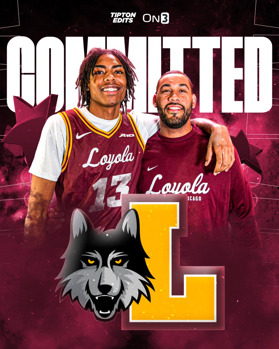 NEWS: 4⭐️ Chuck Love Jr. has committed to Loyola-Chicago, he tells @On3Recruits. 

The 6-7 Small Forward is a Top-100 recruit in the 2025 class. 

Story: on3.com/news/4-star-sf…