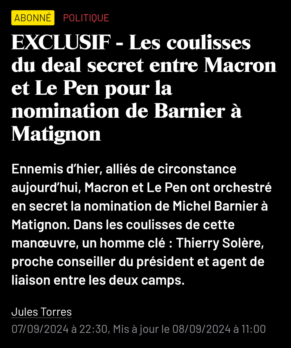 Ponx_e's tweet photo. @ralifromparis Macron esclave de Le Pen 🤔 https://t.co/6zoVvuDsHC