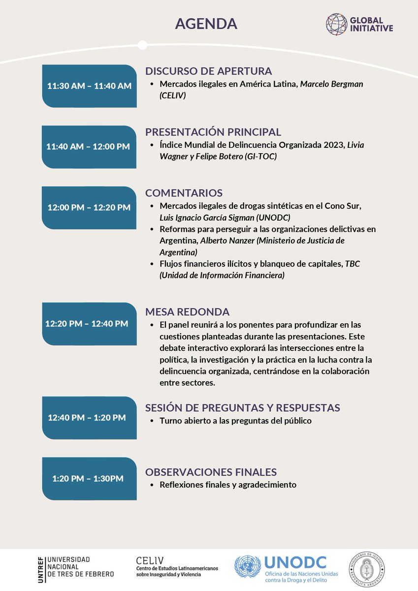Actividad no arancelada. Presencial y virtual vía zoom. 👇¡Conocé la agenda de temas y expositores!👇
