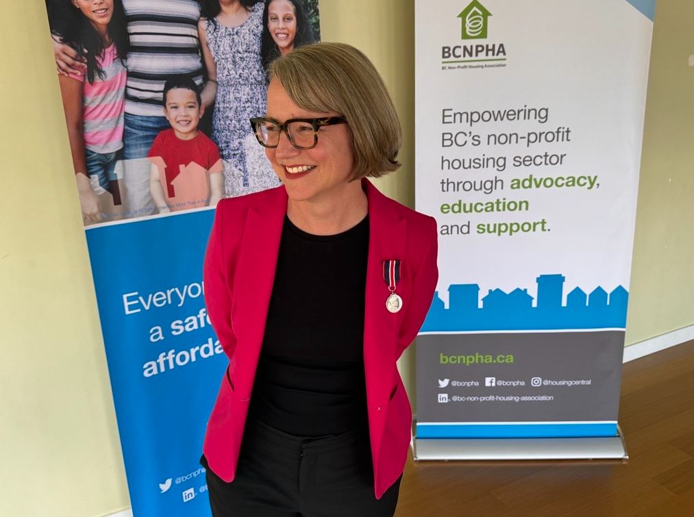 BCNPHA (@bcnpha) on Twitter photo Today, BC Housing Minister <a href="/KahlonRav/">Ravi Kahlon</a> visited the BCNPHA office to present our CEO <a href="/jfatkey/">Jill Atkey</a> with the King Charles III Coronation Medal. A well-deserved recognition for outstanding work and advocacy to support BC's non-profit housing sector. Congratulations, Jill! Today, BC Housing Minister <a href="/KahlonRav/">Ravi Kahlon</a> visited the BCNPHA office to present our CEO <a href="/jfatkey/">Jill Atkey</a> with the King Charles III Coronation Medal. A well-deserved recognition for outstanding work and advocacy to support BC's non-profit housing sector. Congratulations, Jill!