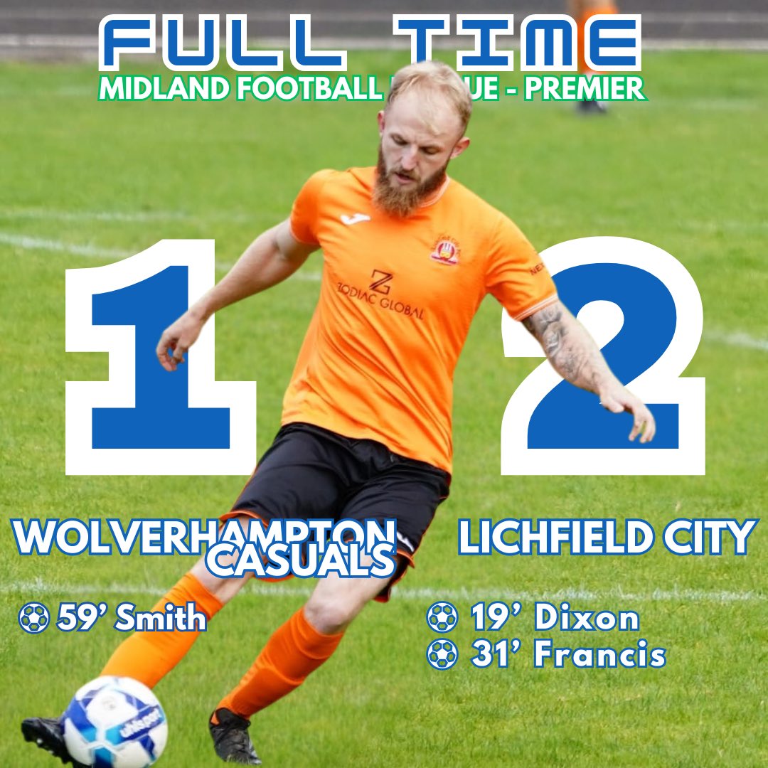 Full Time 1-2
It was a hard fought second half and we did well to grind out the result to take the points home after first half goals from Dixon and Francis, well done all on another impressive away win 👏👏👏