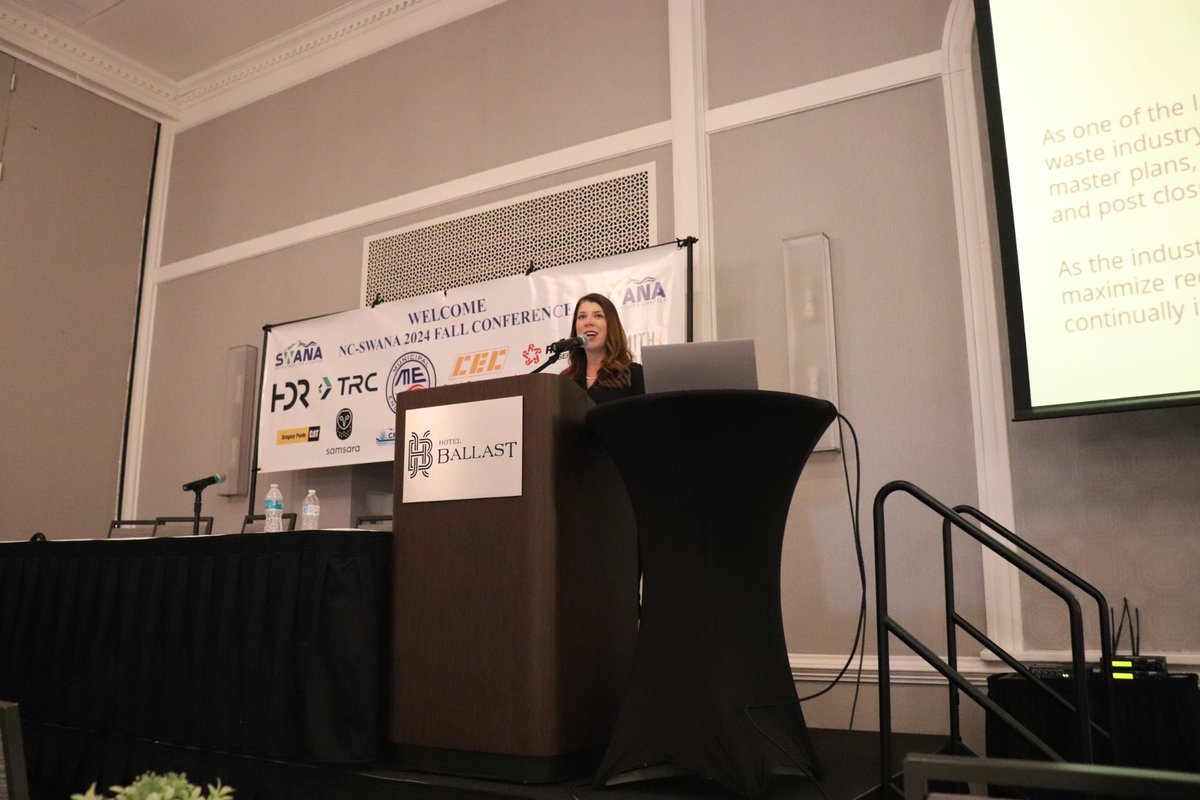 I was glad to visit NC’s <a href="/SWANA/">SWANA</a> chapter today to share how <a href="/NCDEQ/">N.C. DEQ</a> is addressing PFAS and what to look for with the upcoming release of our 2024-2034 Solid Waste and Materials Management Plan. These actions show that a healthy economy and a healthy environment go hand in hand.