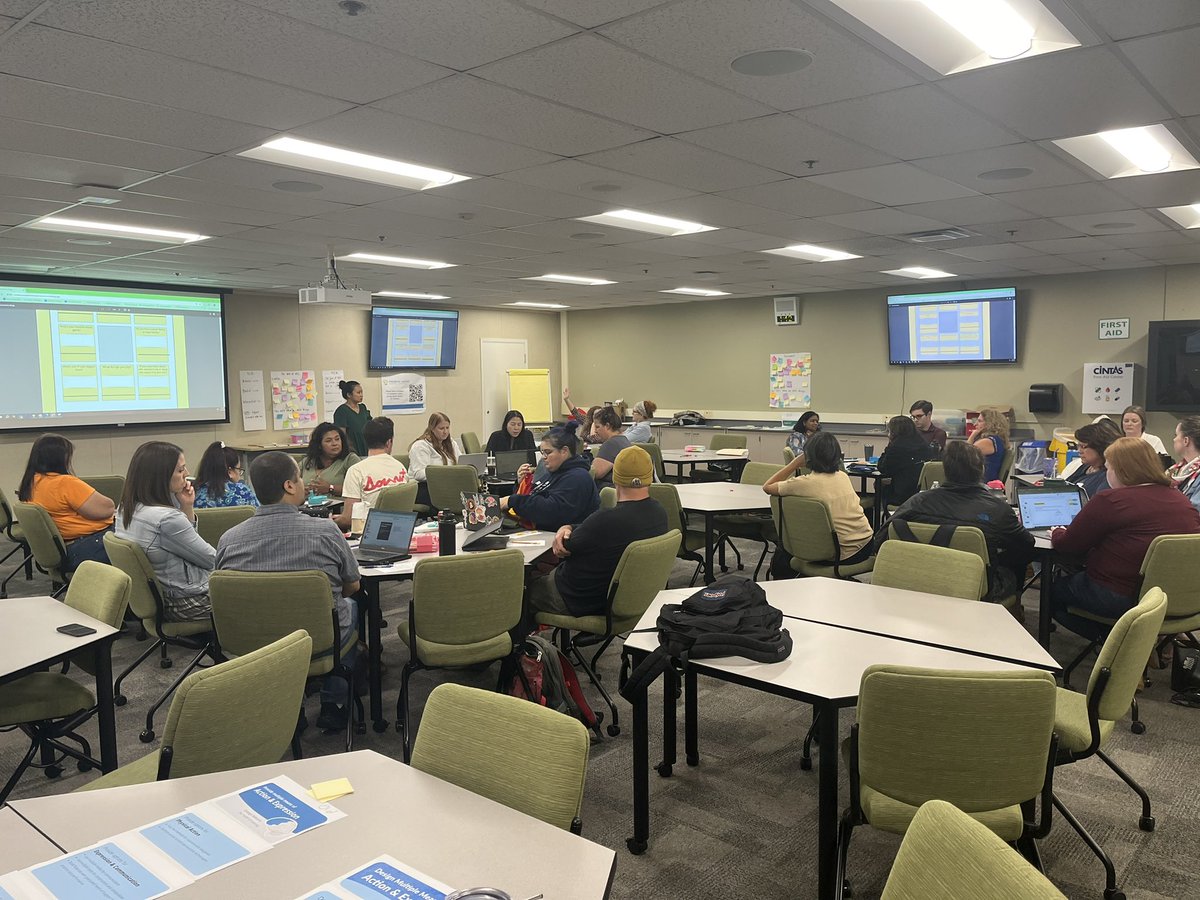 curriculum_fusd's tweet image. Secondary UDL cohort learning about anticipating barriers so they can remove them before the lesson begins.
#UniversalDesignForLearning